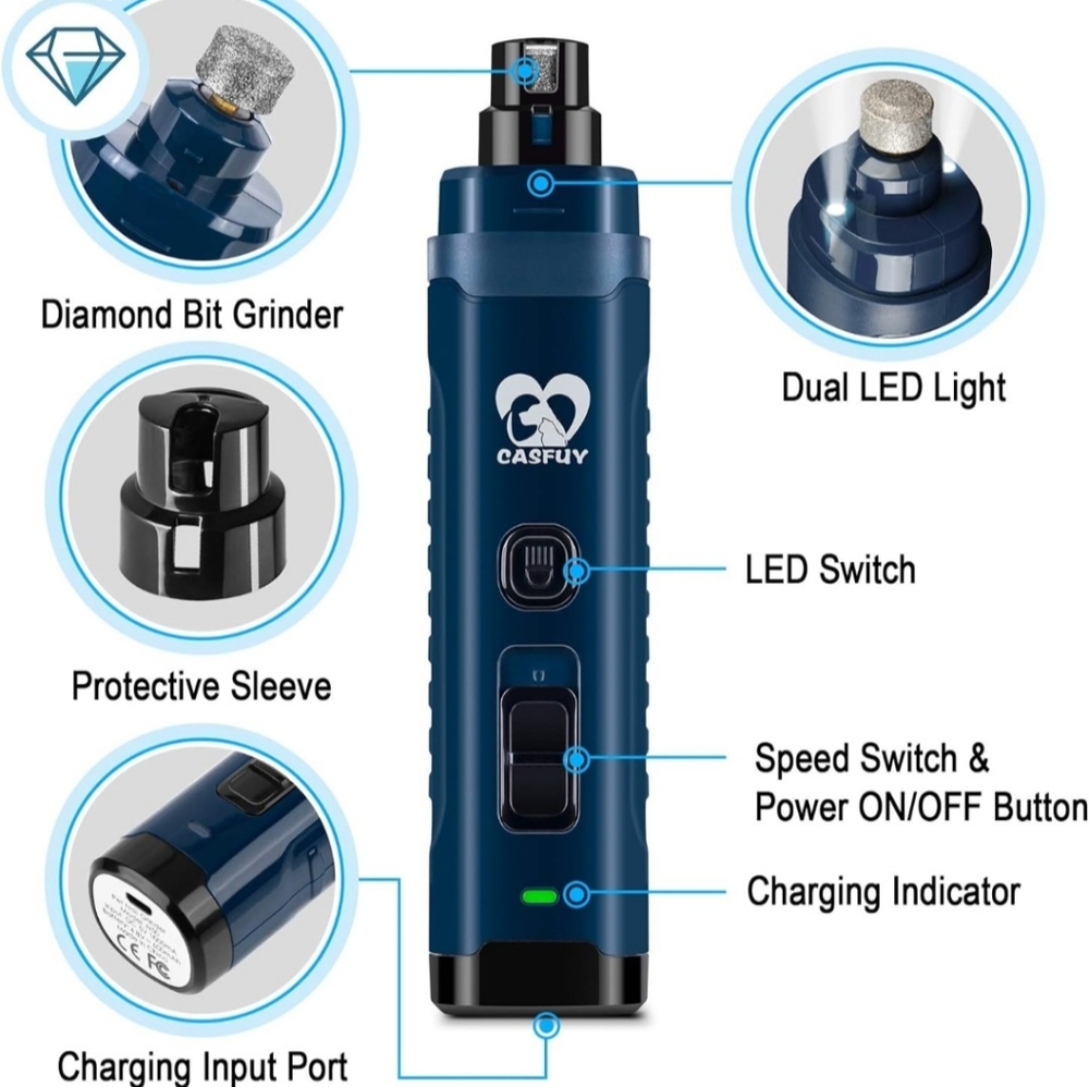 electric dog nail file
